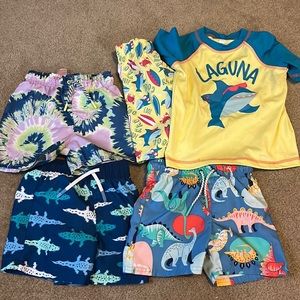 boys 2T Swim Bundle